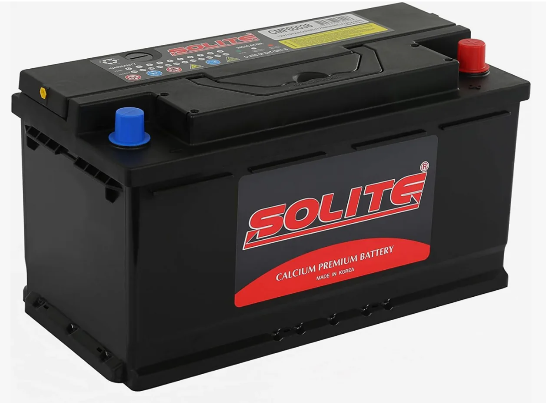 Аккумулятор автомобильный SOLITE SCMF 60038 100.0 Ah 800 А ОП (351x174x189) L5