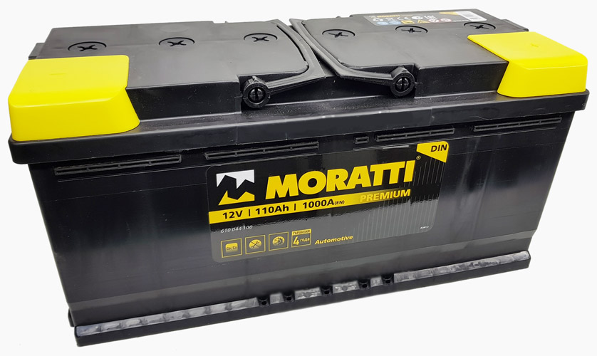 Аккумулятор автомобильный Moratti 6СТ-110 Ач обр.