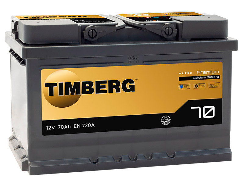 Аккумулятор автомобильный Timberg PREMIUM TP700 6СТ-70VL обр.