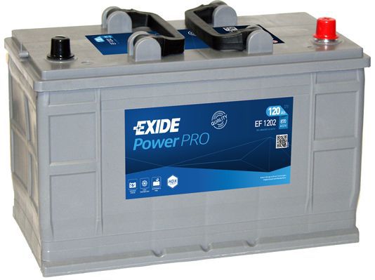 Аккумулятор грузовой EXIDE POWERPRO EF1202 120 Ач
