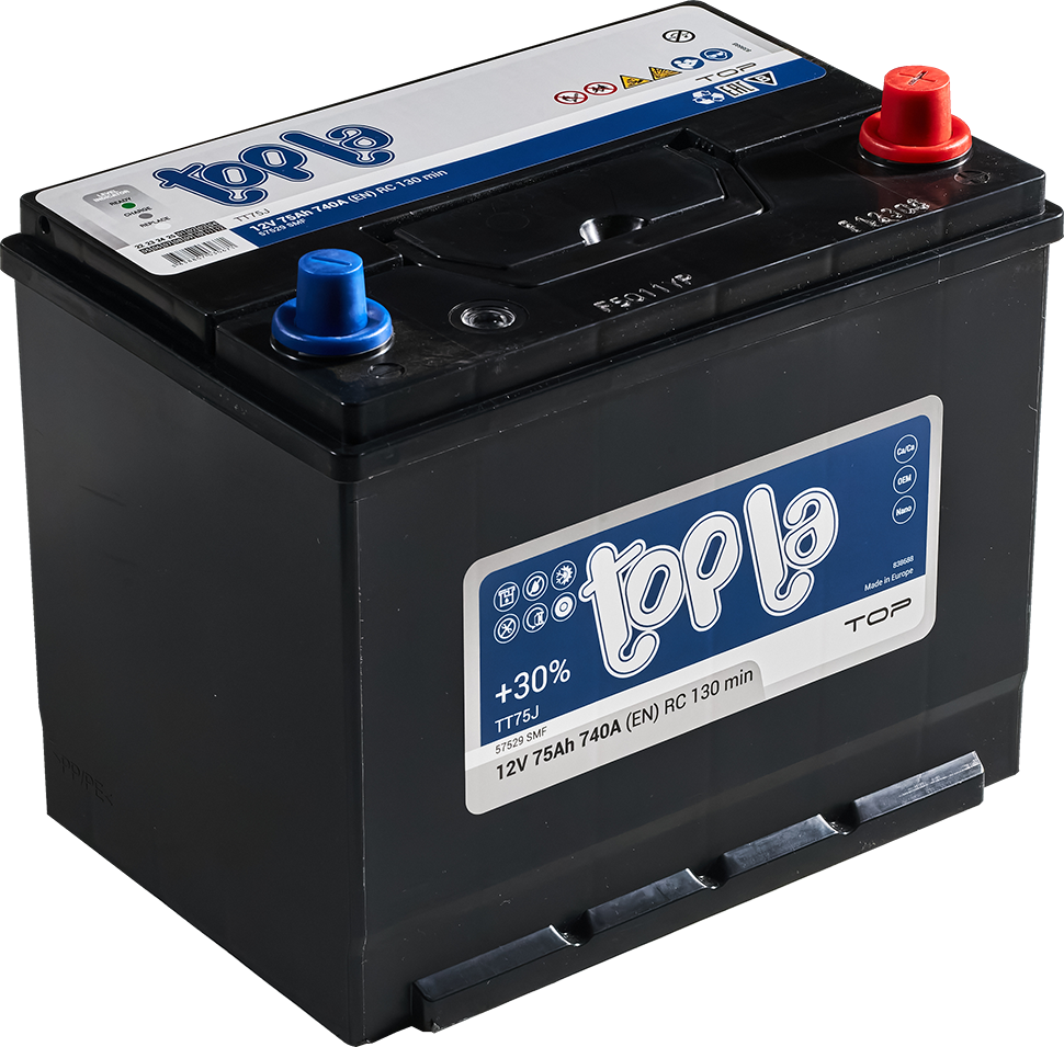 Аккумулятор Topla Top JIS 118875 6СТ-75 обр.