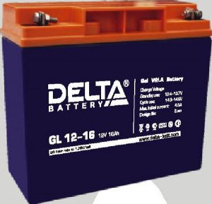 Аккумулятор гелевый Delta GL12-16 Ач