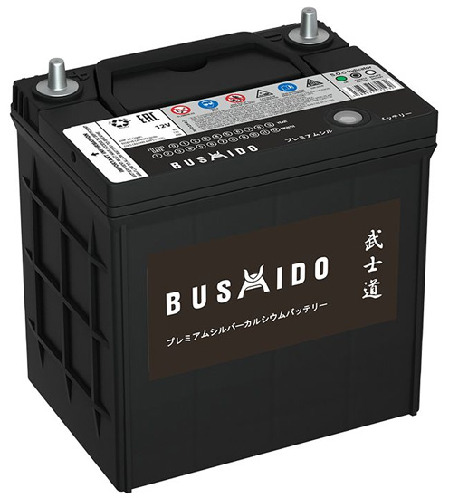 Аккумулятор автомобильный Bushido 46B19L 6СТ-44 Ач обр.