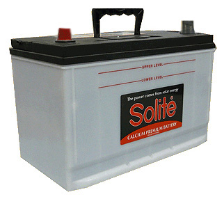 Аккумулятор автомобильный SOLITE 115D31R 6СТ-95 Ач прям.