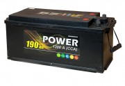 Аккумулятор грузовой POWER 6СТ-190VL 190 Ah 1300 A ПП (524x240x245)