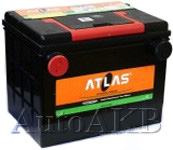 Аккумулятор автомобильный ATLAS DYNAMIC POWER MF75-630 6СТ-75 Ач боковые клеммы