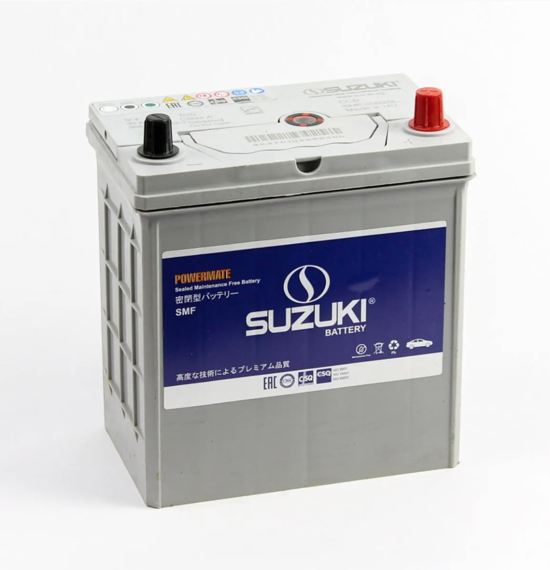 Аккумулятор автомобильный SUZUKI 6СТ-35.0 35B20L 35Ah 305A ОП (197х127х227) B20L