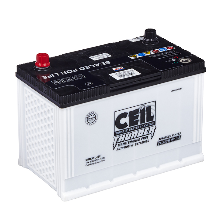 Аккумулятор CEIL AGM 80Ah 750A (305x173x225) с бортиком 95D31L-BH ОП