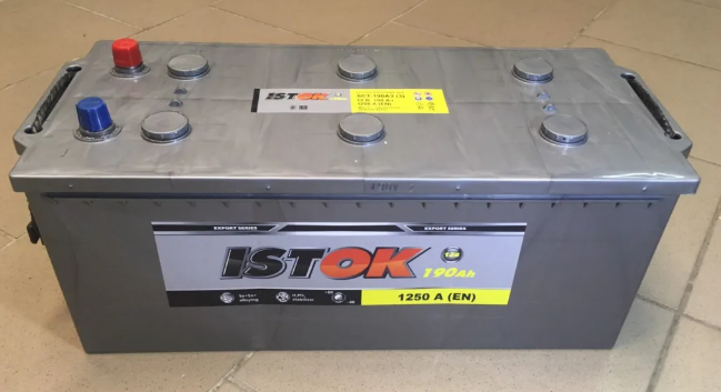 Аккумулятор грузовой ИСТОК 190Ah 1200A ОП (513х223х217) D5