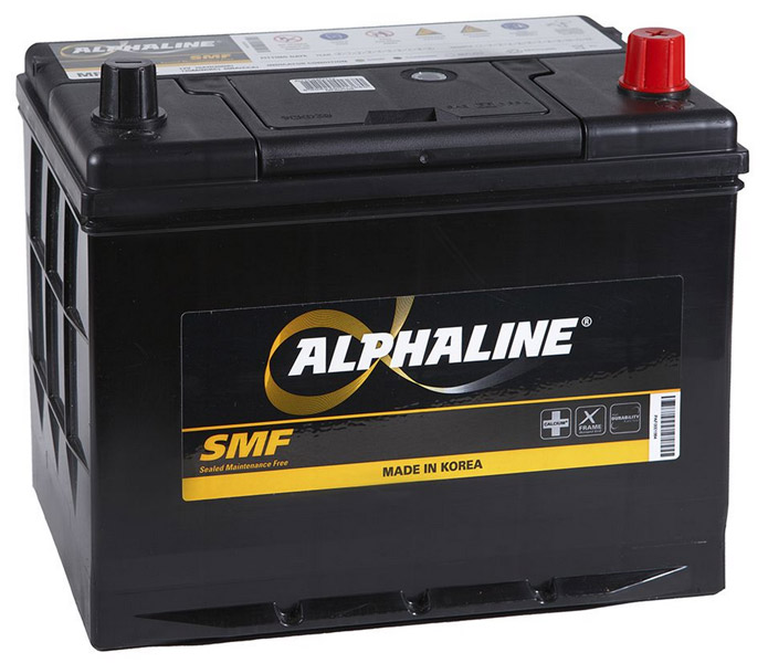 Аккумулятор автомобильный AlphaLINE Standard 105D31L 6СТ-90 обр.