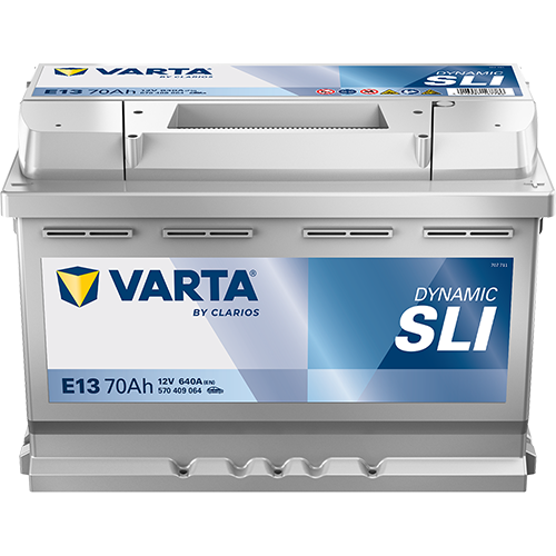 Аккумулятор автомобильный Varta Dynamic SLI E13 6CT-70 Ач обр.