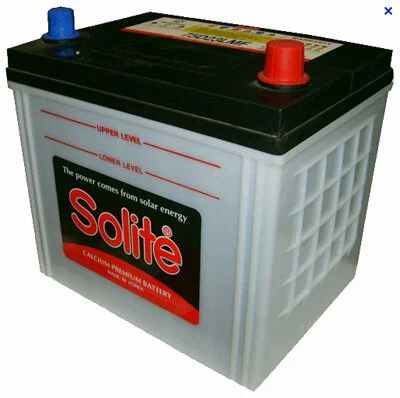 Аккумулятор автомобильный SOLITE 75D23L 65.0 Ah 550 A без борта ОП (232х173х200) D23L