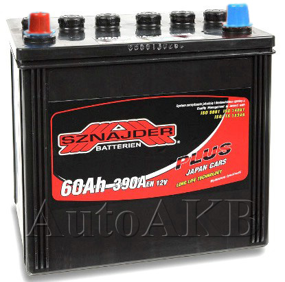 Аккумулятор автомобильный SZNAJDER Asia 560 69 6СТ-60 Ач прям.