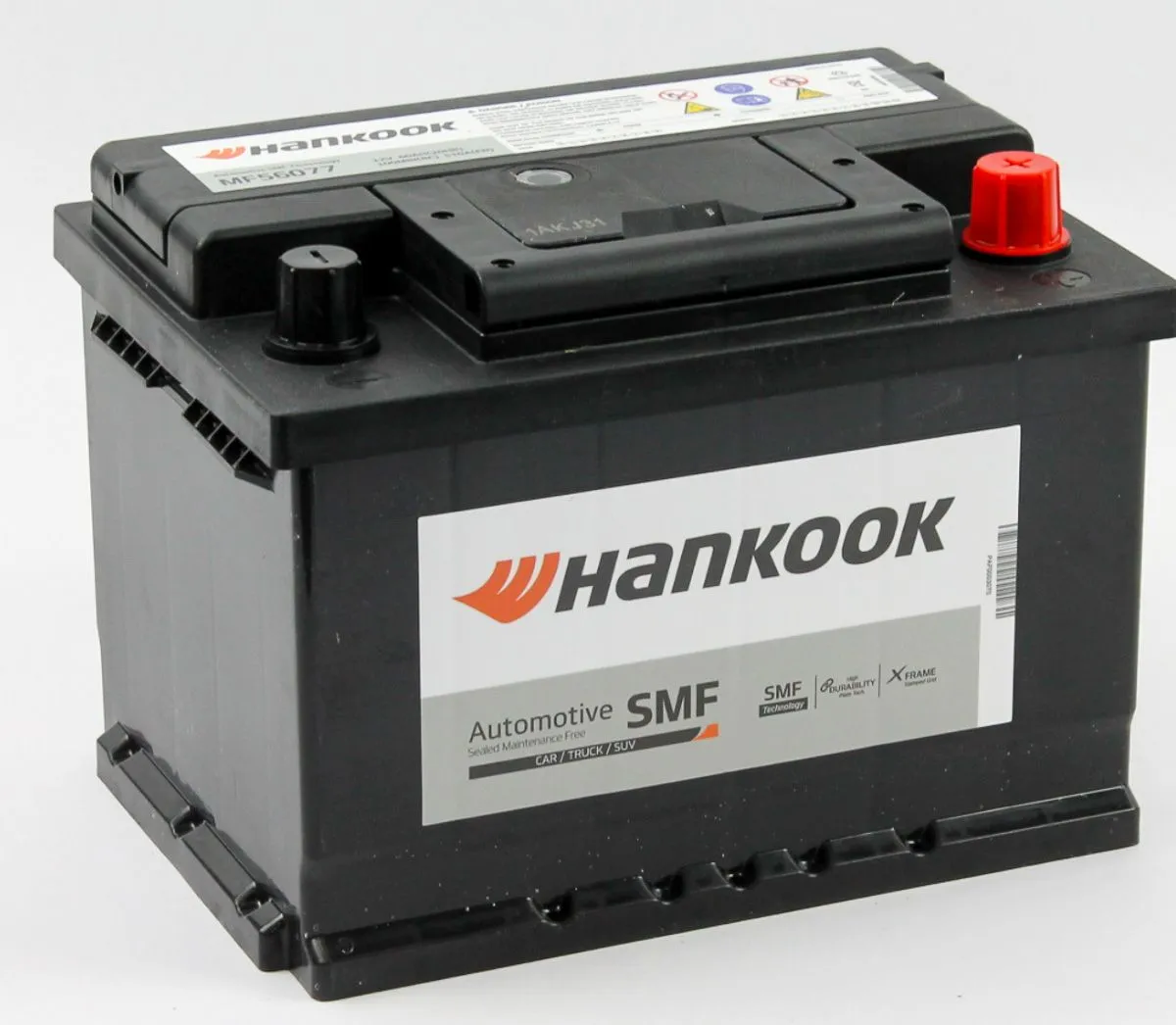 Аккумулятор автомобильный HANKOOK 56077 6СТ-60 Ач ОП