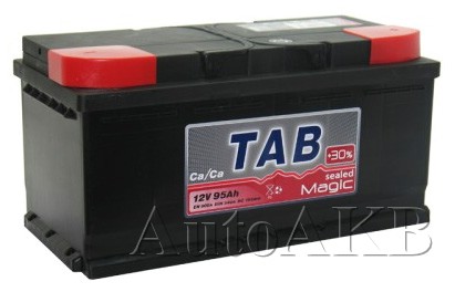 Аккумулятор автомобильный TAB Magic 189095 6СТ-95 Ач обр. (низкий)