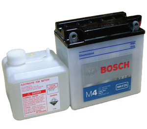 Аккумулятор мото Bosch М4 YB9-B (12V) 9 Ач