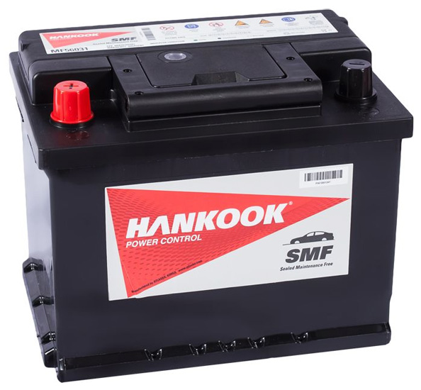 Аккумулятор автомобильный HANKOOK 56031 6СТ-60 Ач прям.
