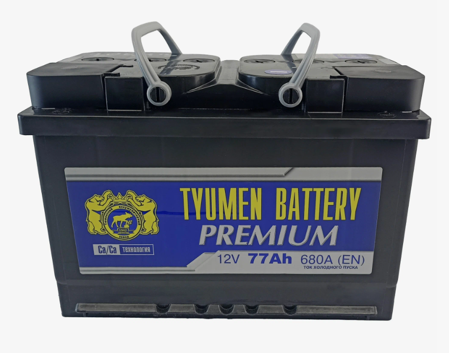 Аккумулятор автомобильный TYUMEN BATTERY PREMIUM 6СТ-77 Ач прям.
