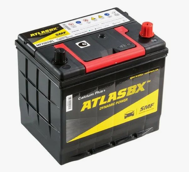 Аккумулятор автомобильный ATLAS DYNAMIC POWER CALCIUM MF75D23FL 65.0 Ач A 580 A ОП (230x172x220) D23L