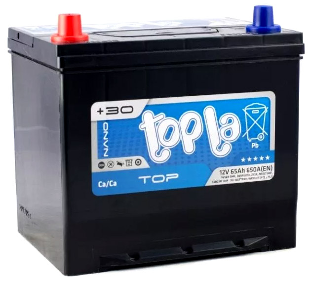 Аккумулятор Topla Top JIS 118765 6СТ-65 Ач прям.