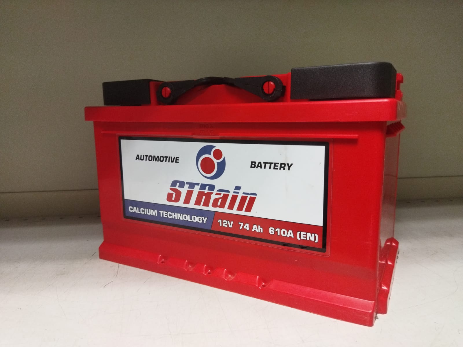 Аккумулятор автомобильный STRain SE751 6СТ-74VL 74 Ач прям.