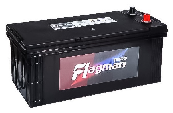 Аккумулятор автомобильный FLAGMAN 190Ah 1100A ОП (513x223x217) D5