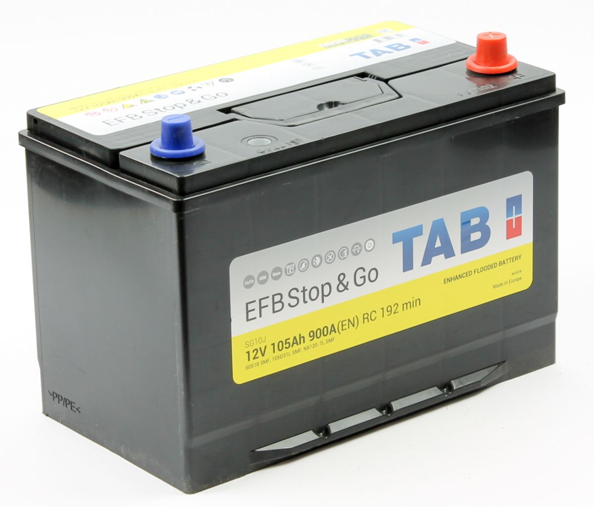 Аккумулятор автомобильный TAB EFB Stop&Go 105.0 Ah 950 A 60518 ОП