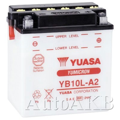 Аккумулятор мото YUASA YB10L-A2 11 Ач