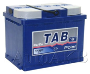Аккумулятор автомобильный TAB Polar 55558 6СТ-55 Ач прям. (низкий)