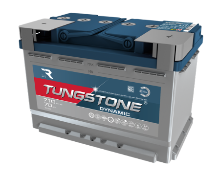 Аккумулятор автомобильный TUNGSTONE DYNAMIC L3 70Ah 710A ОП (278х175х190) L3