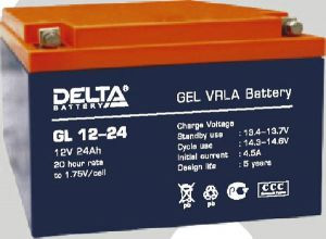 Аккумулятор гелевый Delta GL12-24 Ач