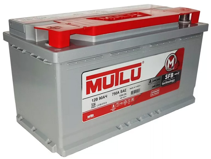 Аккумулятор MUTLU 59019 SFB2 B 6СТ-90 Ач прям.