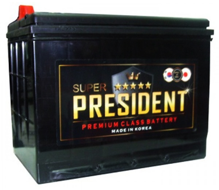 Аккумулятор автомобильный Super President 34-750 6СТ-80 Ач прям.