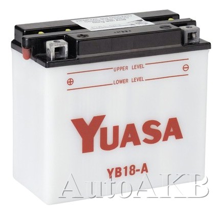 Аккумулятор мото YUASA YB18-A 18 Ач