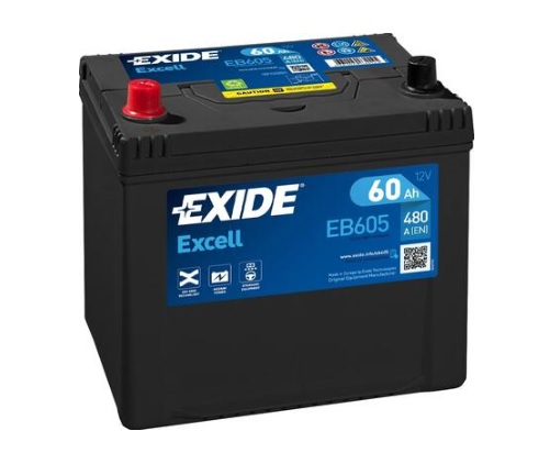 Автомобильный аккумулятор EXIDE EXCELL EB605 60 Ач