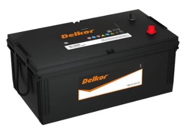 Аккумулятор автомобильный DELKOR 230Ah 1200A ОП (510x275x238) 73011, C.3