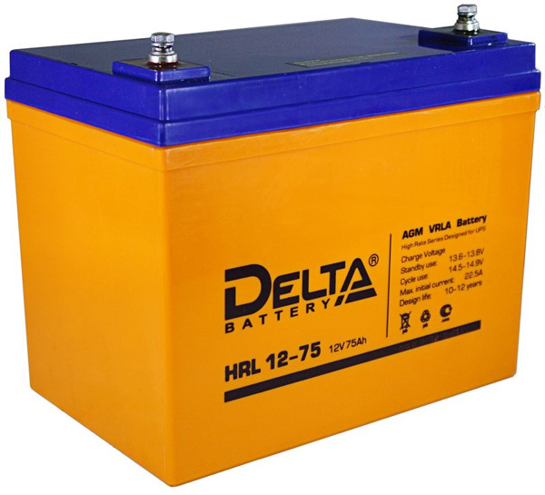 Аккумулятор Delta HRL12-75 Ач