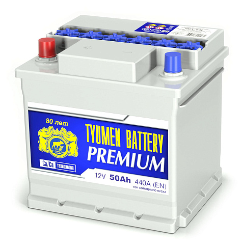 Аккумулятор автомобильный TYUMEN BATTERY PREMIUM 50.0 Ah ПП