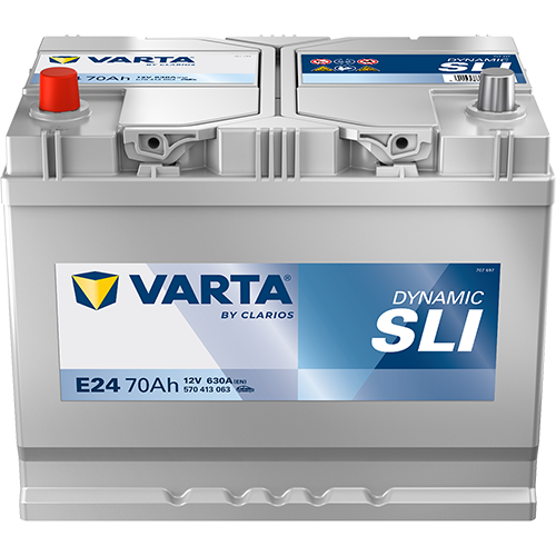 Аккумулятор автомобильный Varta Dynamic SLI E24 6СТ-70 Ач прям. (80D26R)