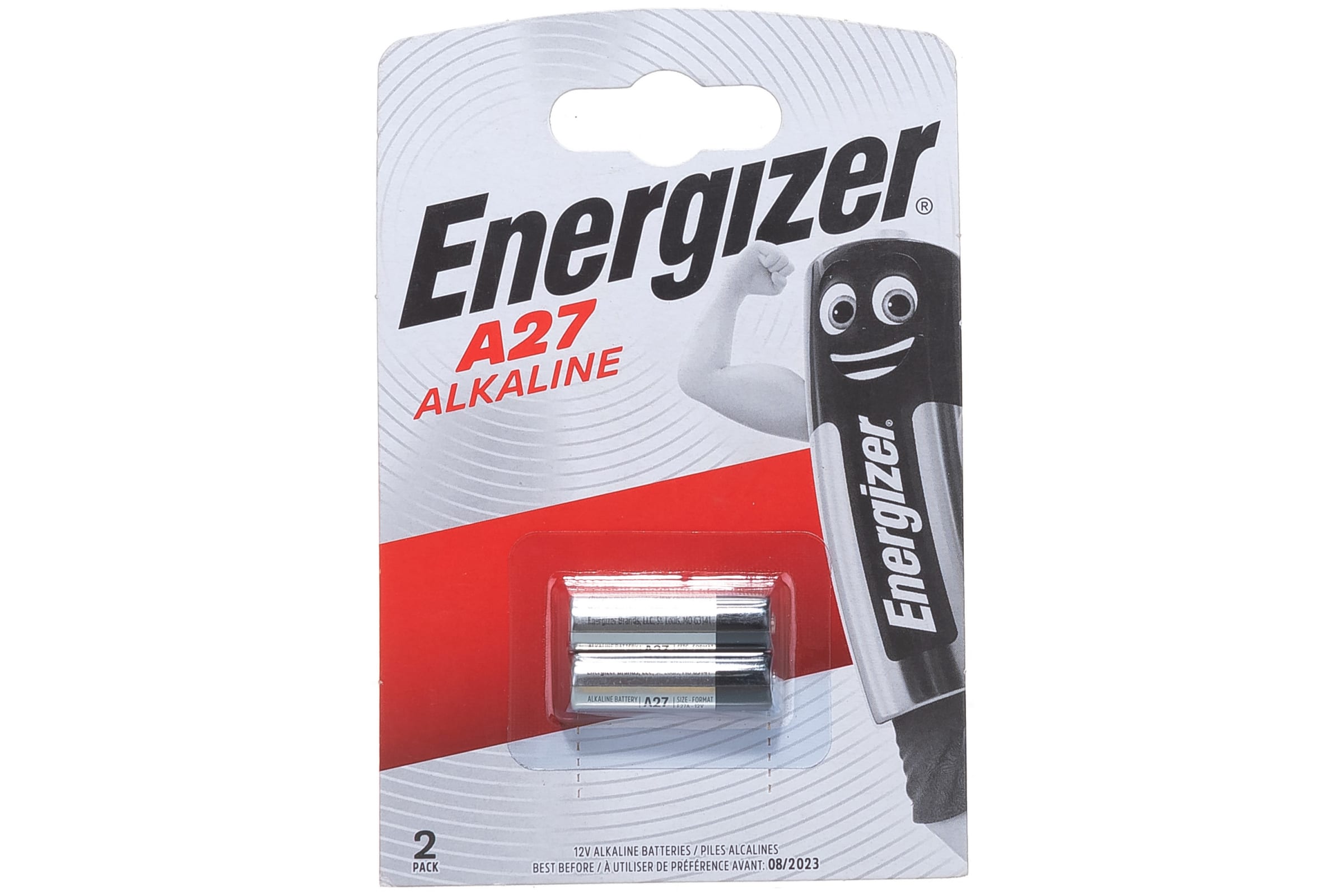 Батарейка алкалиновая Energizer FSB2/AA, A27, 2 шт.