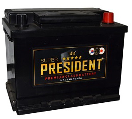 Аккумулятор автомобильный Super President 56030 6СТ-60 Ач обр.