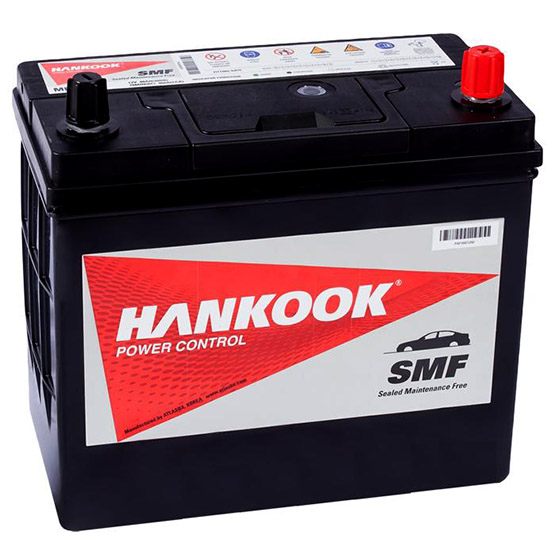 Аккумулятор автомобильный HANKOOK 60B24L 6СТ-48 Ач обр.