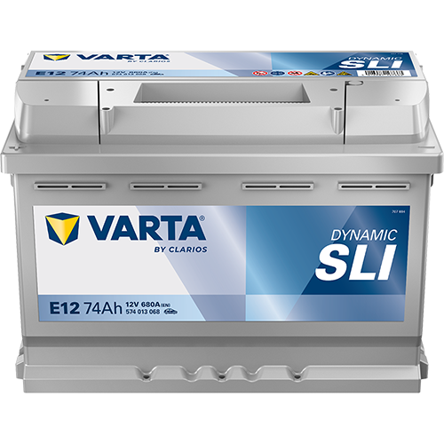 Аккумулятор автомобильный Varta Dynamic SLI E12 6СТ-74 Ач прям.
