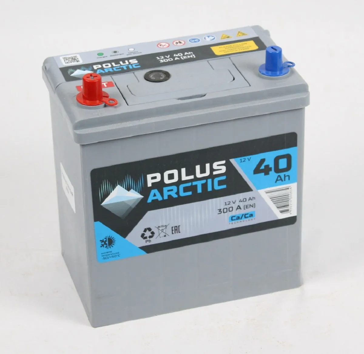 POLUS ARCTIC 6СТ-40.1 Ah 300A (40B19R) тонк. кл. ПП (197x129x227)