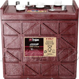 Аккумулятор тяговый Trojan J250P 6V (с жидким электролитом) 250 Ач