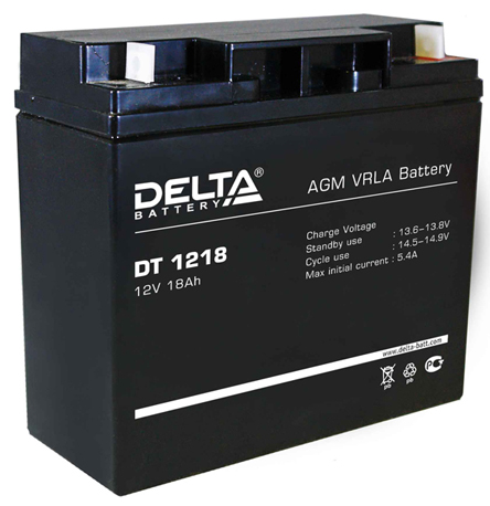 Аккумулятор Delta ST12-75 Ач