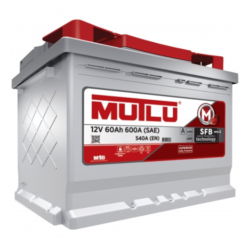 Аккумулятор MUTLU SFB M3 6СТ-60 Ач ПП