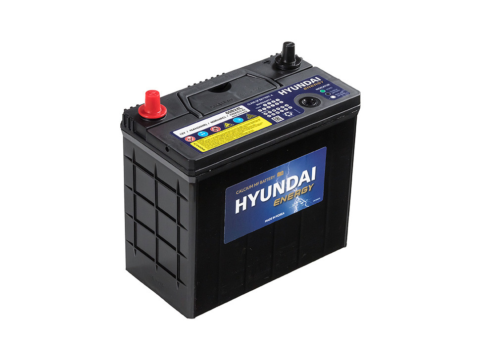 Аккумулятор автомобильный Hyundai CMF 60B24L 6СТ-45 Ач обр.