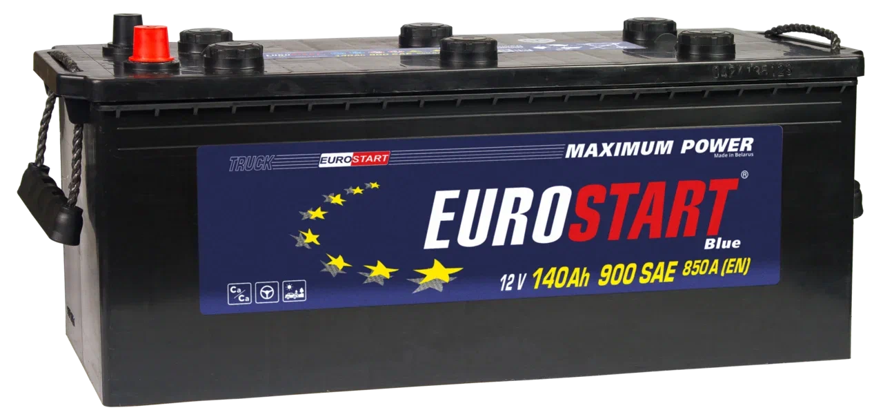 Аккумулятор автомобильный Eurostart Blue Professional 140Ah 850A ОП