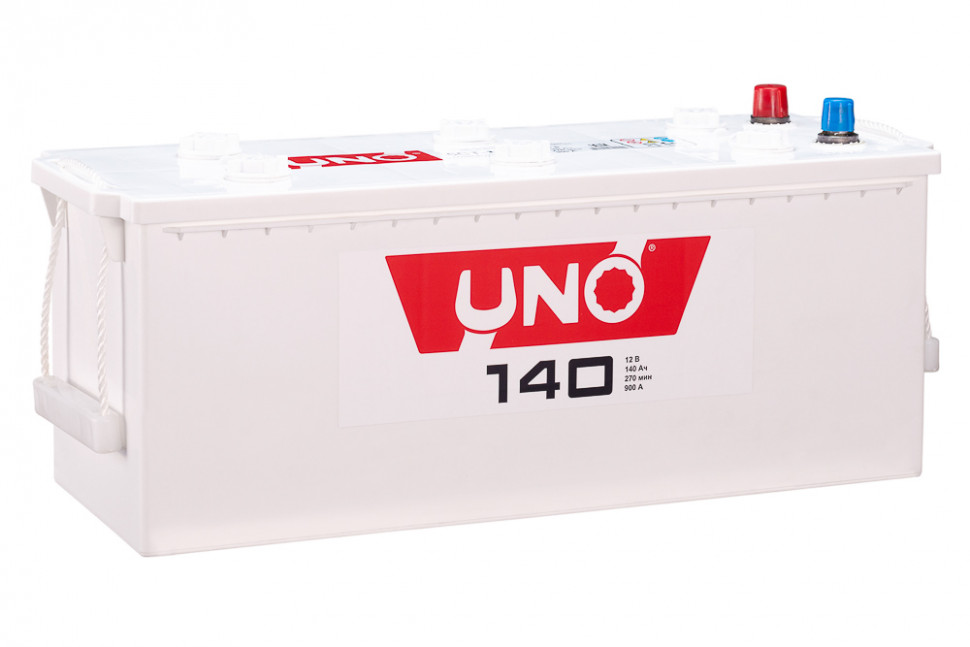 Аккумулятор автомобильный UNO 6СТ-140NR 140Ач 900А пп (арт.640129010)
